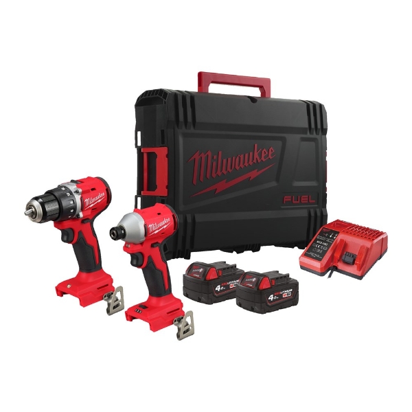 Afbeeldingen van Mil m18 compact drill driver+ impact drill
