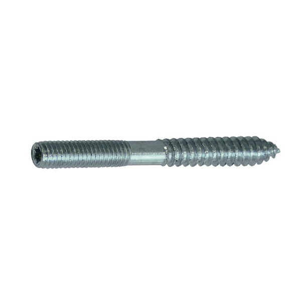 Afbeeldingen van Stokschroef m6x120 gegalvaniseerd