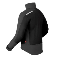 Afbeeldingen van Hav softshelljack mt.xl zwart/char.
