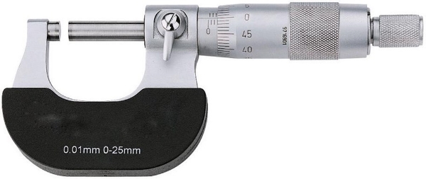 Afbeeldingen van Buitenschroefmaat hm matverchroomd 75-100mm