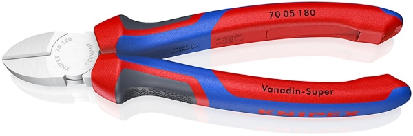 Afbeeldingen van Zijsnijtang verchr. 180mm mc-greep Knipex