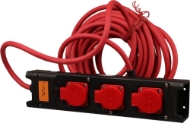 Afbeeldingen van Kel contactblok 3x2,5mm2 10mtr. 3 contactdoz.