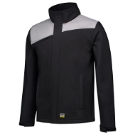 Afbeeldingen van Softshelljack mt.xxl black/grey bicolor