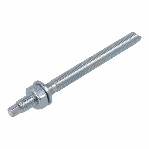 Afbeeldingen van Ankerstang moer/ring v.cap. verzinkt m10x130