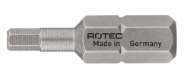 Afbeeldingen van Rotec Bit inbus 1/4 25mm 8,0 [10]