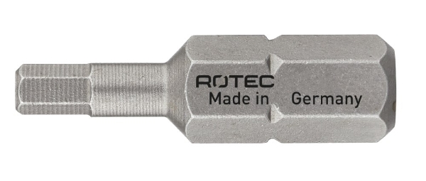 Afbeeldingen van Rotec Bit inbus 1/4 25mm 8,0 [10]