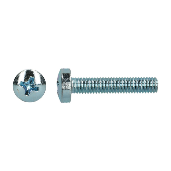 Afbeeldingen van Metaalschroef din7985 m5x50mm bck EV