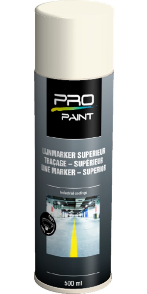 Afbeeldingen van Pro-Paint Line Marker wit MT 500 ML