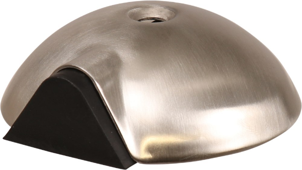 Afbeeldingen van Oxloc deurstopper RVS mat 84x27mm vloermontag