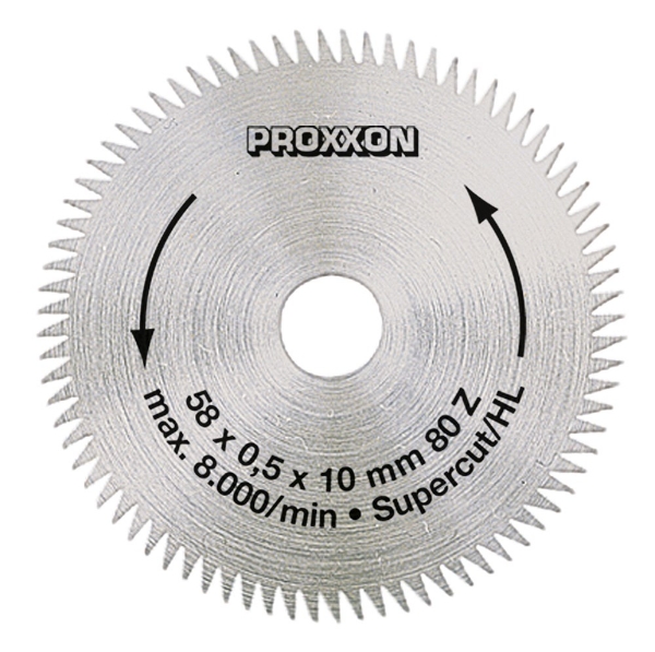 Afbeeldingen van Prox cirkelzaagblad "super cut" ‹ 58 mm.