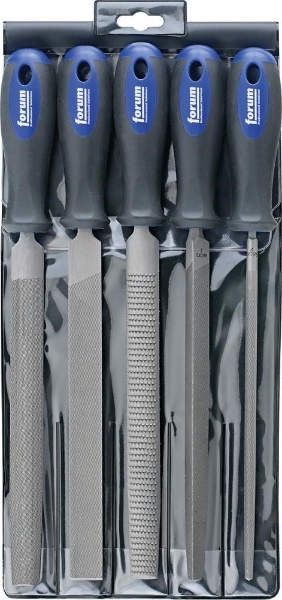 Afbeeldingen van Werkplaatsvijlen-assortiment h2 200mm 5-delig