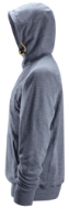 Afbeeldingen van Sni logo hoodie mt.s d.blauw melange