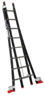 Afbeeldingen van Kelfort reformladder alu/zwart 2x8