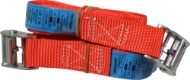 Afbeeldingen van Kelfort spanband rood 25mm x2.0m m.klemgesp