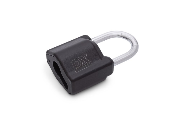Afbeeldingen van Dul hangslot pro-line 50mm zwart z/cilinder