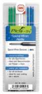 Afbeeldingen van Pica resstift tbv dry marker groen/blauw/wit