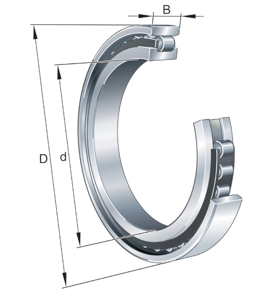 Afbeeldingen van SKF groefkogellager eenrijig 6009.2RS1 C3