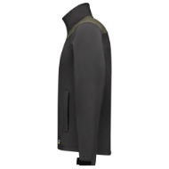 Afbeeldingen van Softshell Bicolor 402021 xl darkgrey/army
