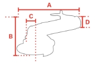 Afbeeldingen van Red rooster haakse slijper 125mm RRG-2155