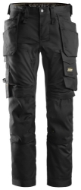 Afbeeldingen van Werkbroek stretch 6241 mt.162 Zwart