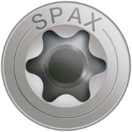 Afbeeldingen van Spax sp.plaatschroef Univ. T20 VD 6,0x80 a2