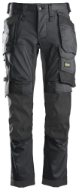 Afbeeldingen van Sni werkbroek mt.50 6241 stretch grijs/zw +hp