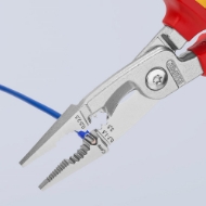Afbeeldingen van El.-installatietang 200mmverchr. VDE Knipex