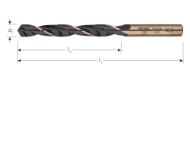 Afbeeldingen van Rotec metaalboor hss-r Precise din338 4,1mm