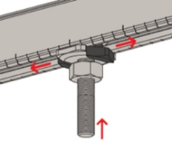 Afbeeldingen van Fis hamerkopbout 8x30 fhs clix