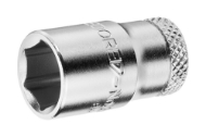 Afbeeldingen van Ged dop 1/4" 6-kant 4,5mm