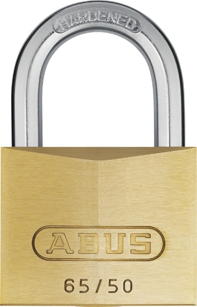 Afbeeldingen van Abus Hangslot messing 65/50 KD