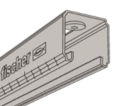 Afbeeldingen van Fis montagerail fls17/1.0 31x17mm verz. 2mtr.