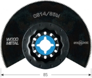 Afbeeldingen van Rotec segmentzaag 85mm Starlock Bi-metaal