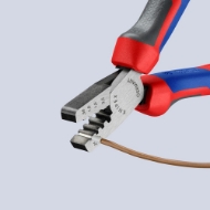 Afbeeldingen van Adereindhulstang 145mm mc-greep Knipex