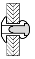Afbeeldingen van MFX Rivet PLIA alu/st DH 3.0x10