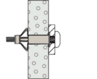 Afbeeldingen van Fis hollewandplug hm5x37s zonder bout 50 st