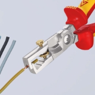 Afbeeldingen van Afstrip-/kabelschaar VDE 180mm mm2 KNIPEX