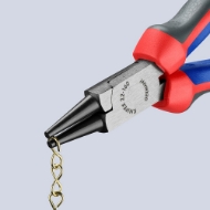 Afbeeldingen van Rondbektang gepol. 160mm mc-greep Knipex