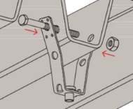 Afbeeldingen van Fis trapeziumhanger m8