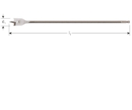 Afbeeldingen van Rotec speedboor, lang, 1/4'' bit-aanslui