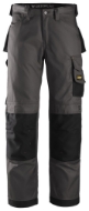 Afbeeldingen van Sni Werkbroek 3312-7404 mt.92 grijs/zwart
