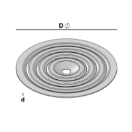 Afbeeldingen van Dakplaatje o 70x0.6mm