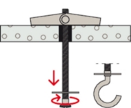 Afbeeldingen van Fischer tuimelplug kd 8