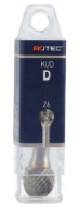 Afbeeldingen van Rotec stiftfrees HM DZ6 3x2,5x38mm 3mm