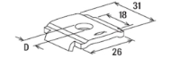 Afbeeldingen van fis Klemplaat HK 31 10,5