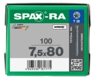 Afbeeldingen van Spax RA betonschroef T30 cil.kop 7,5x80 0