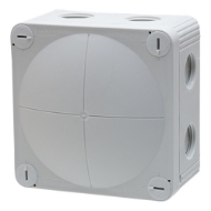 Afbeeldingen van Wiska lasdoos 95x95x60 ip66 20x invoer