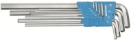 Afbeeldingen van Ged inbussleutelset lang 8-dlg 2-10mm