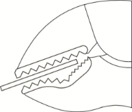 Afbeeldingen van Ged griptang 12"