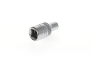 Afbeeldingen van Ged dop 1/4" 6-kant 4mm